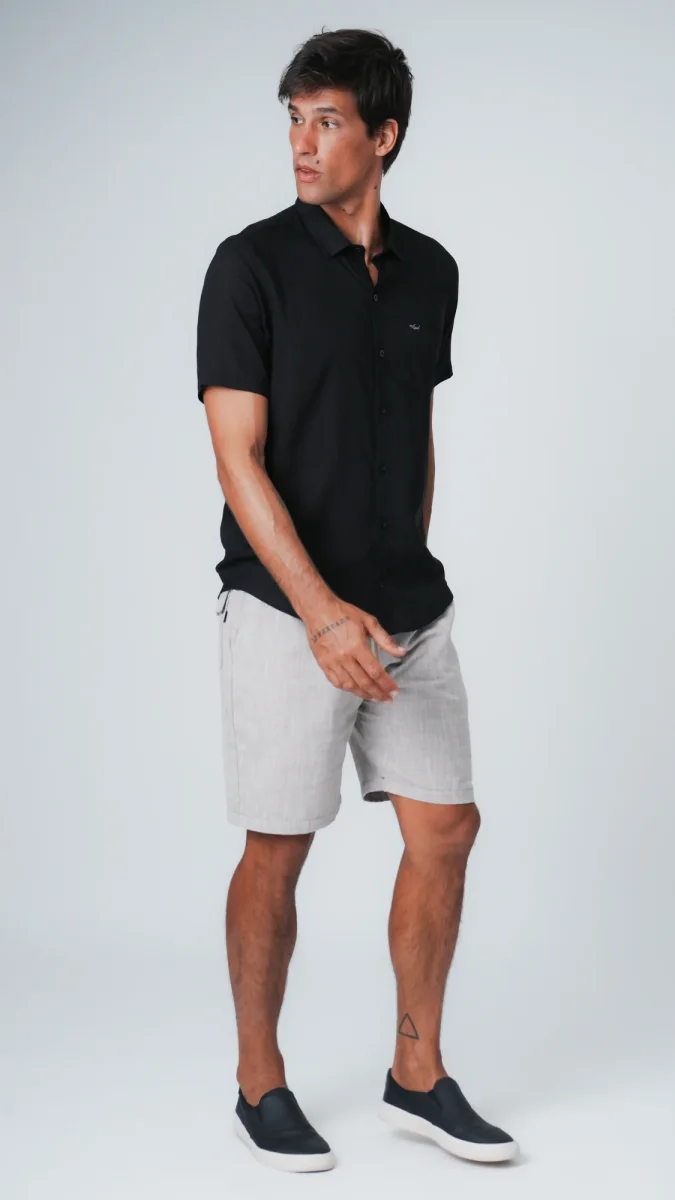Bermuda Cotton Flamê - Bege - Image 4