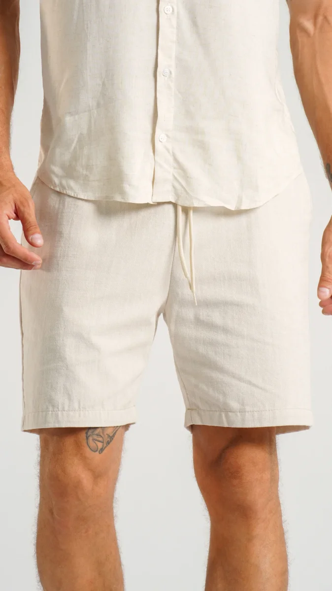 Bermuda Cotton Flamê - Bege - Image 4